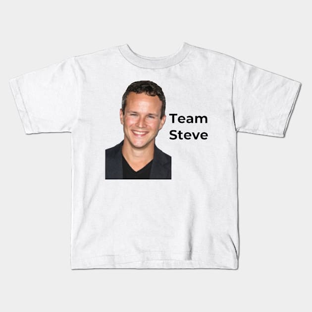 Team Steve Kids T-Shirt by marisaj4488